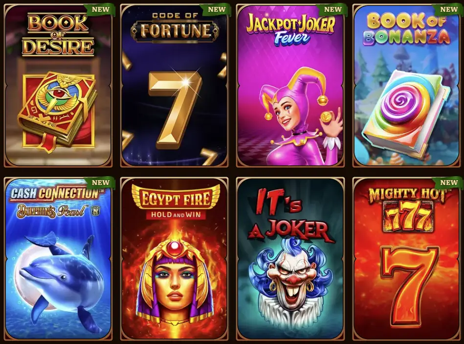 Speel gokkasten van topaanbieders bij WildRobin Casino